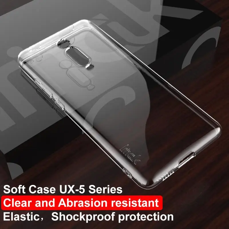 Imak Transparent TPU Case For Redmi K20 K20 Pro Soft Silicone Case For Redmi 9T 9T Pro Back Cover 1.3mm Thickness Protection
Imak Transparent TPU Case For Redmi K20 K20 Pro Soft Silicone Case For Redmi 9T 9T Pro Back Cover 1.3mm Thickness Protection