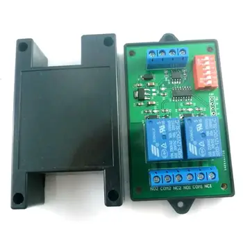 2 way switch quantity output relay controller RTU AT MODBUS command RS485 serial port PLC
2 way switch quantity output relay controller RTU AT MODBUS command RS485 serial port PLC