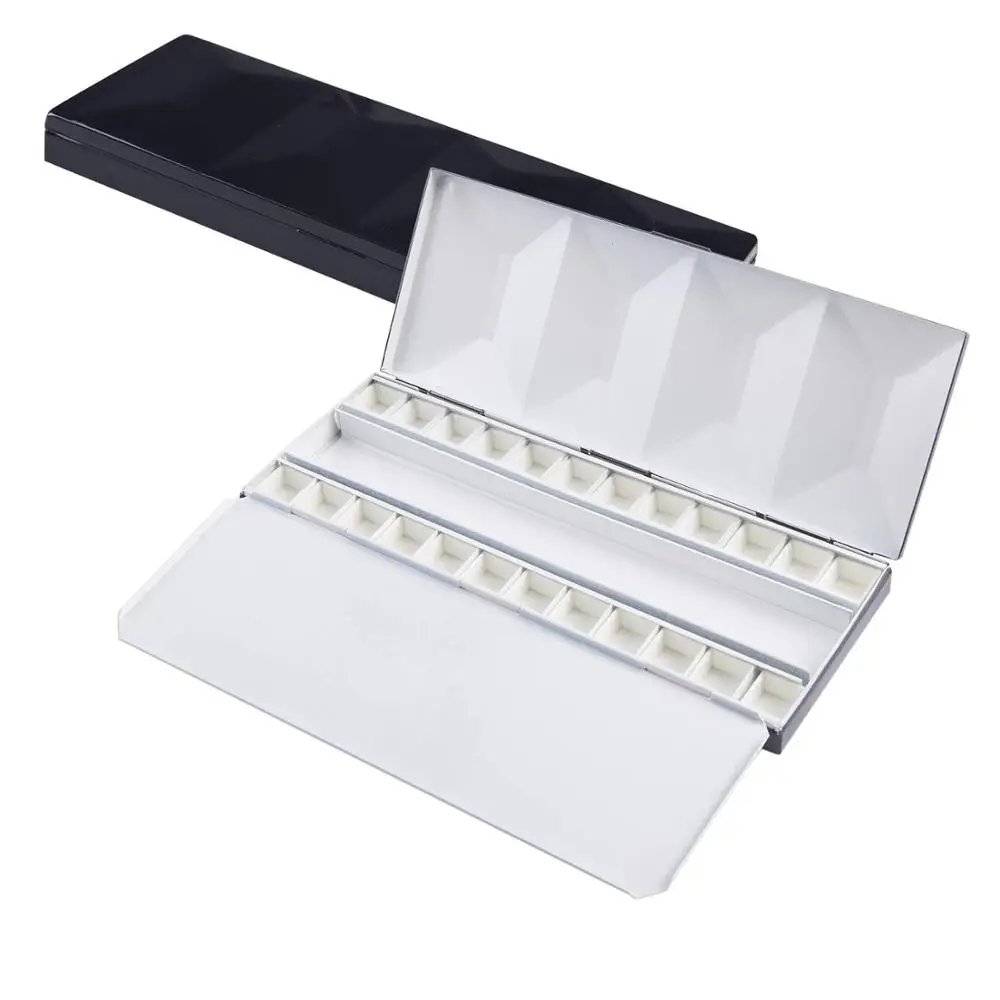 MEEDEN Empty Watercolor Paints Tins Box Palette Painting Storage with 24 Pcs Half Pans For Art Painting High Quality
MEEDEN Empty Watercolor Paints Tins Box Palette Painting Storage with 24 Pcs Half Pans For Art Painting High Quality