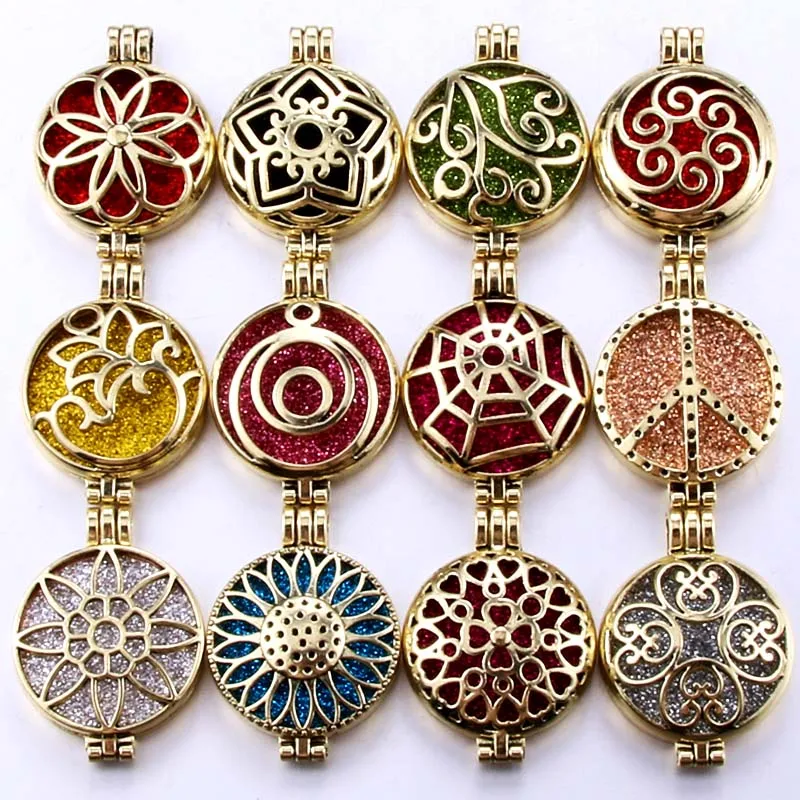 Pattern shape Aroma Diffuser Necklace Rose Gold Lockets Pendant Perfume Essential Oil Aromatherapy Locket Necklace With Pads
Pattern shape Aroma Diffuser Necklace Rose Gold Lockets Pendant Perfume Essential Oil Aromatherapy Locket Necklace With Pads
