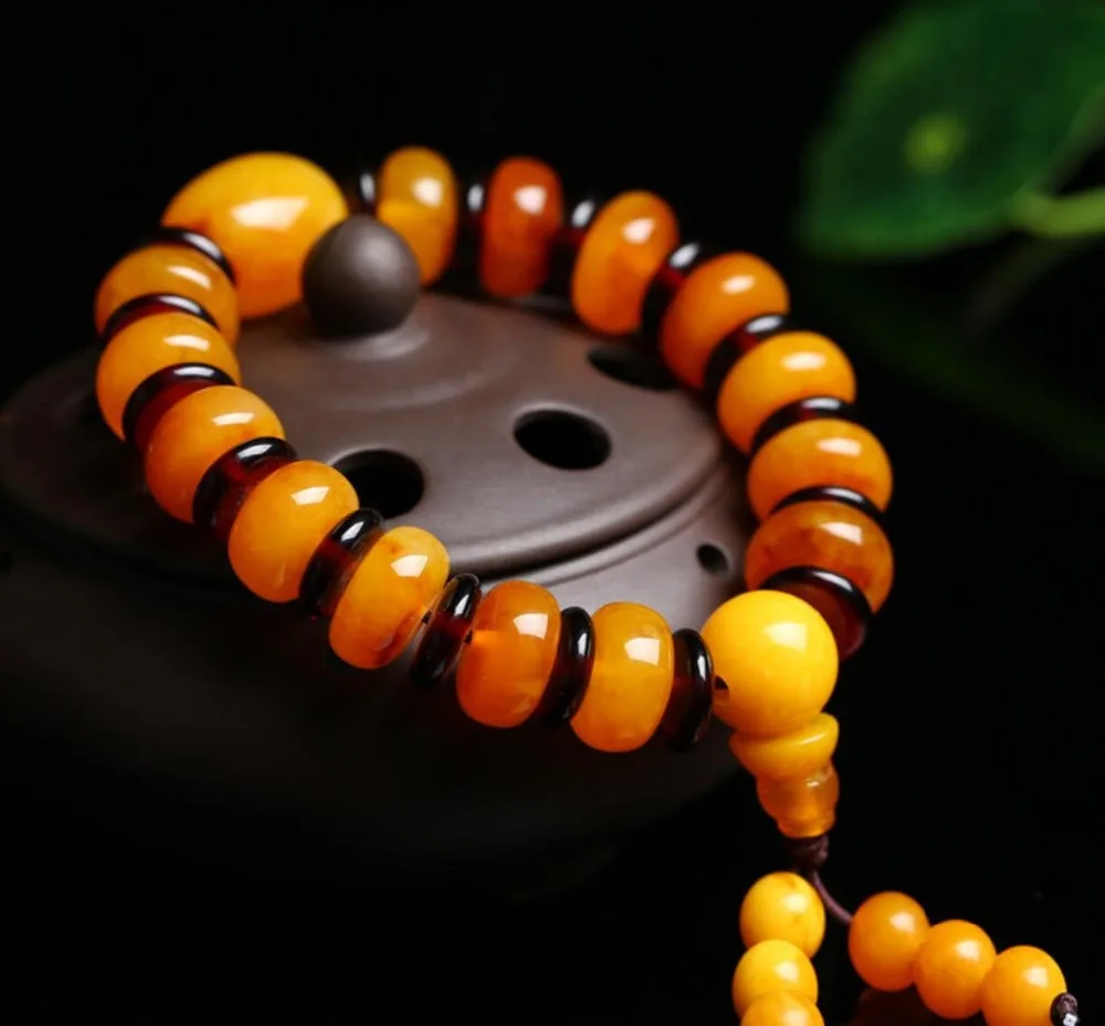 hot sell new - Pure natural Baltic Ambers beeswax hand string type with stone DIY beads Ukraine bracelet bangle
hot sell new - Pure natural Baltic Ambers beeswax hand string type with stone DIY beads Ukraine bracelet bangle