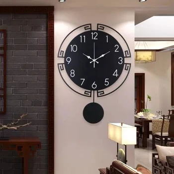 Wall clock modern minimalist Nordic bedroom atmosphere Chinese style living room creative fashion mute hanging table home clock
Wall clock modern minimalist Nordic bedroom atmosphere Chinese style living room creative fashion mute hanging table home clock