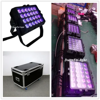 (4pcs/Flightcase) 24x18w outdoor city color rgbwauv ip65 6in1 led city color stage lighting led wall washer dmx
(4pcs/Flightcase) 24x18w outdoor city color rgbwauv ip65 6in1 led city color stage lighting led wall washer dmx