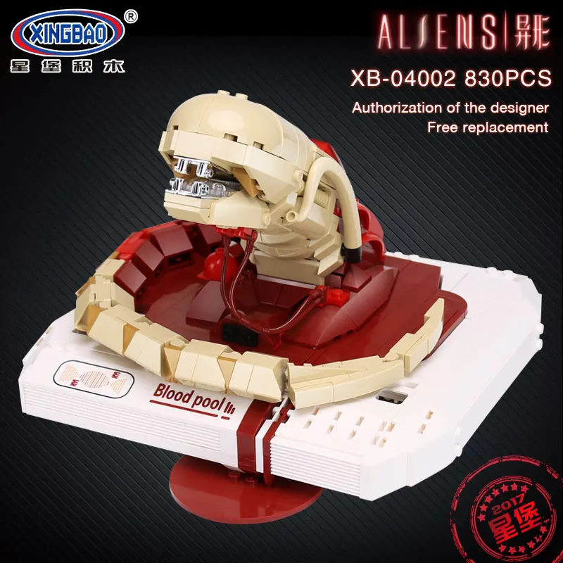 Xingbao 04002 830Pcs Genuine Movie Series The New Alien Set Building Blocks Bricks Compatible with Bricks Christmas Gift
Xingbao 04002 830Pcs Genuine Movie Series The New Alien Set Building Blocks Bricks Compatible with Bricks Christmas Gift