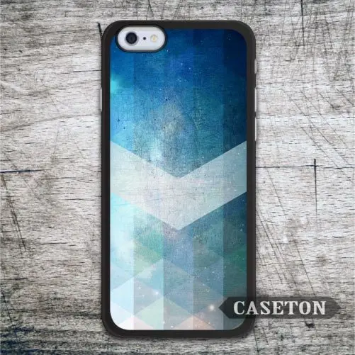 Abstract Geometric Blue Arrow font b Case b font For font b iPhone b font font
