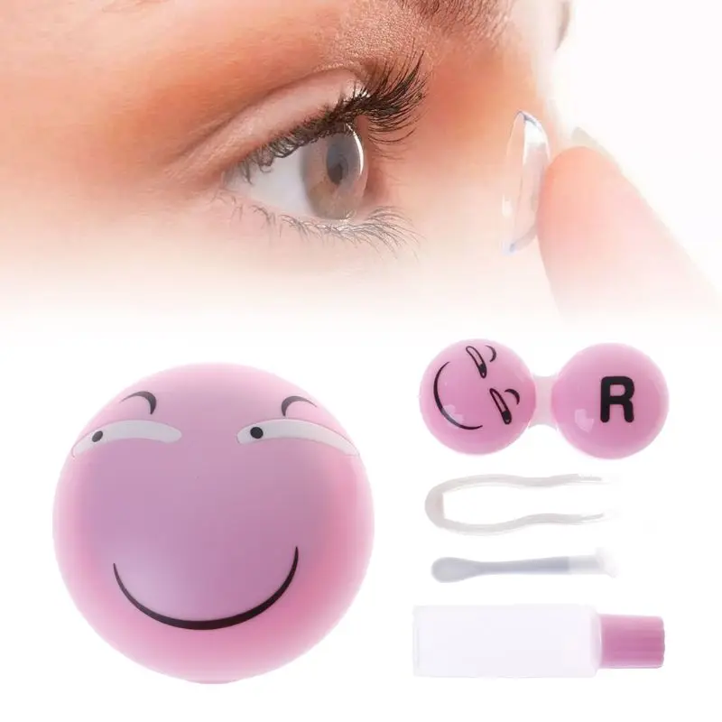 1 Set Contact Lens Box Funny Expressions Round Case Portable Container Eyes Care Travel Mirror Fashion Cute Cartoon Storage Case
1 Set Contact Lens Box Funny Expressions Round Case Portable Container Eyes Care Travel Mirror Fashion Cute Cartoon Storage Case
