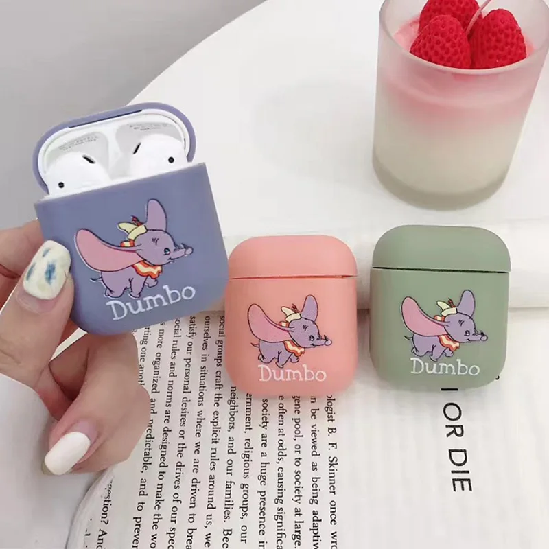 Cartoon DUMBO TPU Silicone Bluetooth Wireless Earphone Case For AirPods 1 Protective Cover For AirPods 2nd Charging Box
Cartoon DUMBO TPU Silicone Bluetooth Wireless Earphone Case For AirPods 1 Protective Cover For AirPods 2nd Charging Box