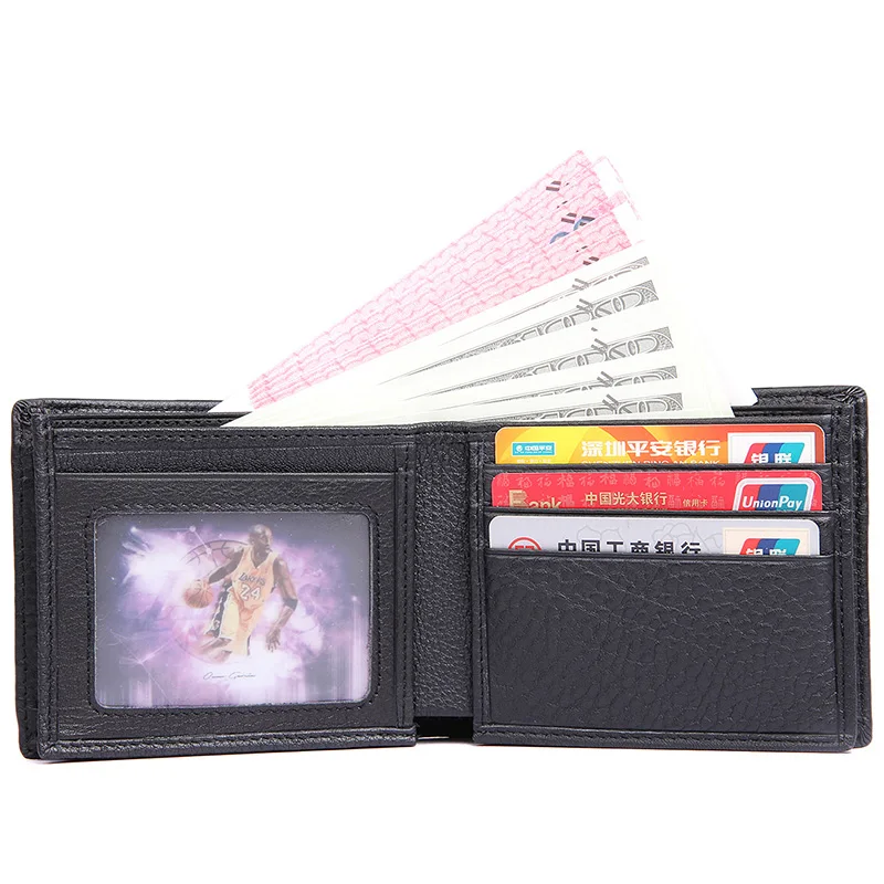 J.M.D Vintage Real Leather Black Wallet For Business Men's Card Holder Two Folds Short Wallet 8147A-1
J.M.D Vintage Real Leather Black Wallet For Business Men's Card Holder Two Folds Short Wallet 8147A-1