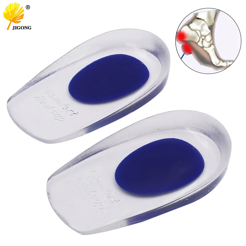 1Pair=2pcs Men Women Silicon Gel heel Cushion insoles soles relieve foot pain protectors Spur Support Shoe pad High Heel Inserts
1Pair=2pcs Men Women Silicon Gel heel Cushion insoles soles relieve foot pain protectors Spur Support Shoe pad High Heel Inserts