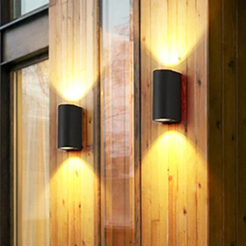 Thrisdar 6W Outdoor Waterproof LED Porch Light Up Down Dual-Head terrace balcony Corridor Wall Lamp Aluminum Villa Wall Light
Thrisdar 6W Outdoor Waterproof LED Porch Light Up Down Dual-Head terrace balcony Corridor Wall Lamp Aluminum Villa Wall Light