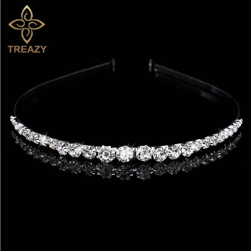 TREAZY Bridal Bridesmaid Flower Girls Children Crystal Rhinestone Wedding Headband Pageant Prom Tiara Crown Hair Accessories
TREAZY Bridal Bridesmaid Flower Girls Children Crystal Rhinestone Wedding Headband Pageant Prom Tiara Crown Hair Accessories