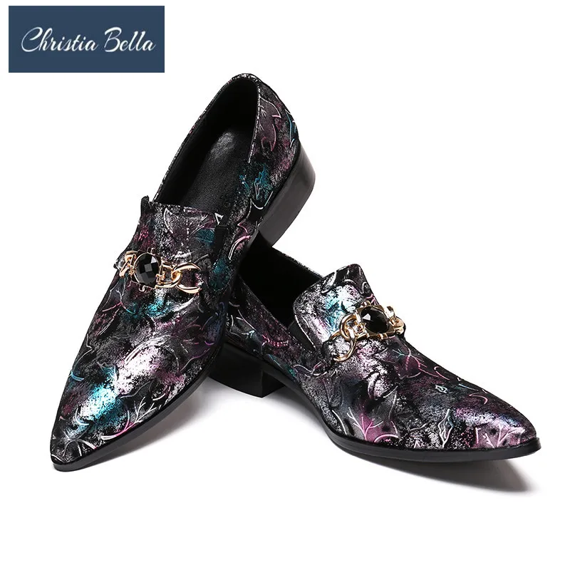 Christia Bella Brand Italian Fashion Mens Dress Shoes Genuine Leather Slip on Basic Flats for Men Work Office Plus Size 38-47
Christia Bella Brand Italian Fashion Mens Dress Shoes Genuine Leather Slip on Basic Flats for Men Work Office Plus Size 38-47