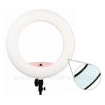 Yidoblo Pink FE-480II LED Ring light Photography Video Studio 480 LED LCD Remote Control Macro Ring Light 3200K-5600K Soft Light
Yidoblo Pink FE-480II LED Ring light Photography Video Studio 480 LED LCD Remote Control Macro Ring Light 3200K-5600K Soft Light