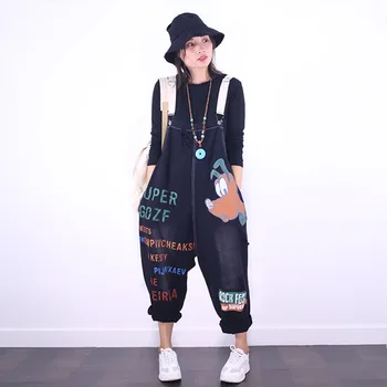 Female Jeans Women Jumpsuit Denim Romper Overalls Casual bodysuit Harem pants fashion Basic Hole Denim Pants Wide Leg Rompers
Female Jeans Women Jumpsuit Denim Romper Overalls Casual bodysuit Harem pants fashion Basic Hole Denim Pants Wide Leg Rompers