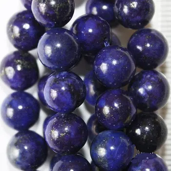 Lapis Lazuli Beads - Round 8 mm Gemstone Beads - Full Strand 16", 48 beads, A-Quality
Lapis Lazuli Beads - Round 8 mm Gemstone Beads - Full Strand 16", 48 beads, A-Quality