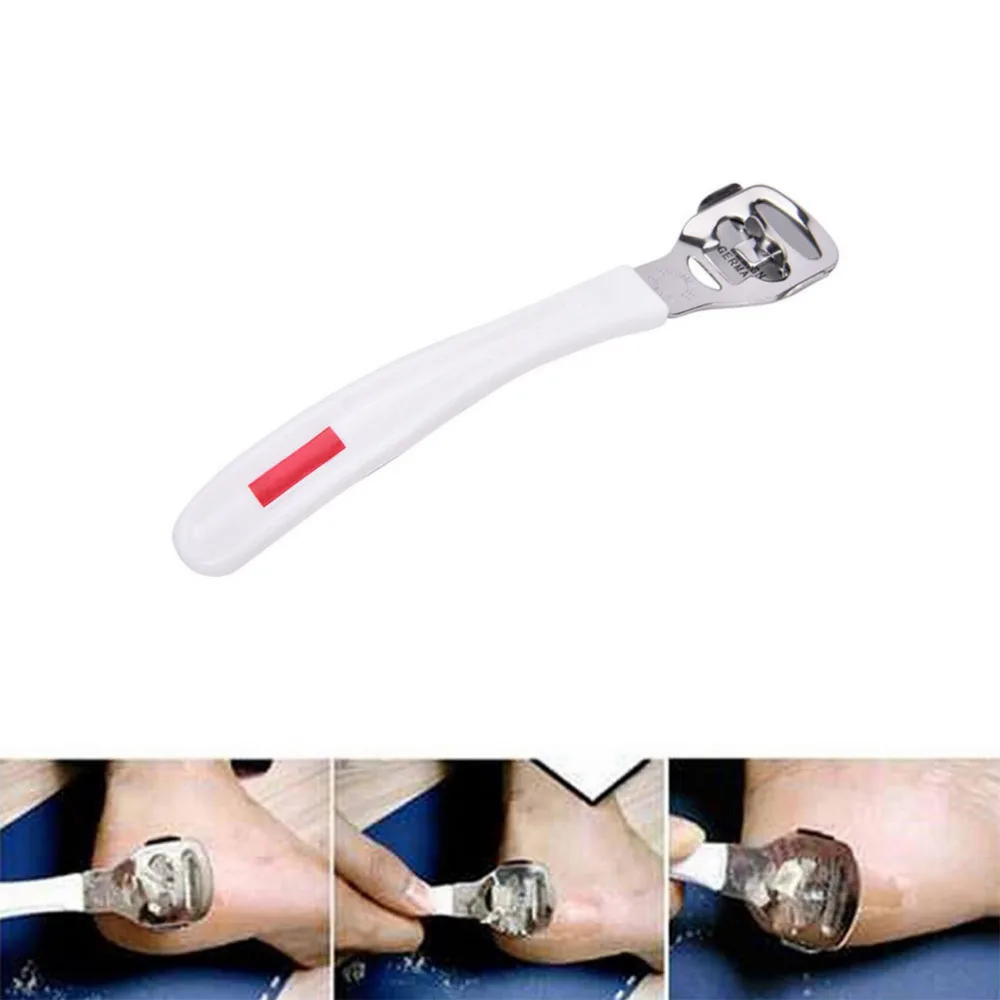 1Pcs Foot Calluses Stainless steel Remover Rasp File Callus Corn Cuticle Cutter Remover Shaver handle Cuticle shaver
1Pcs Foot Calluses Stainless steel Remover Rasp File Callus Corn Cuticle Cutter Remover Shaver handle Cuticle shaver