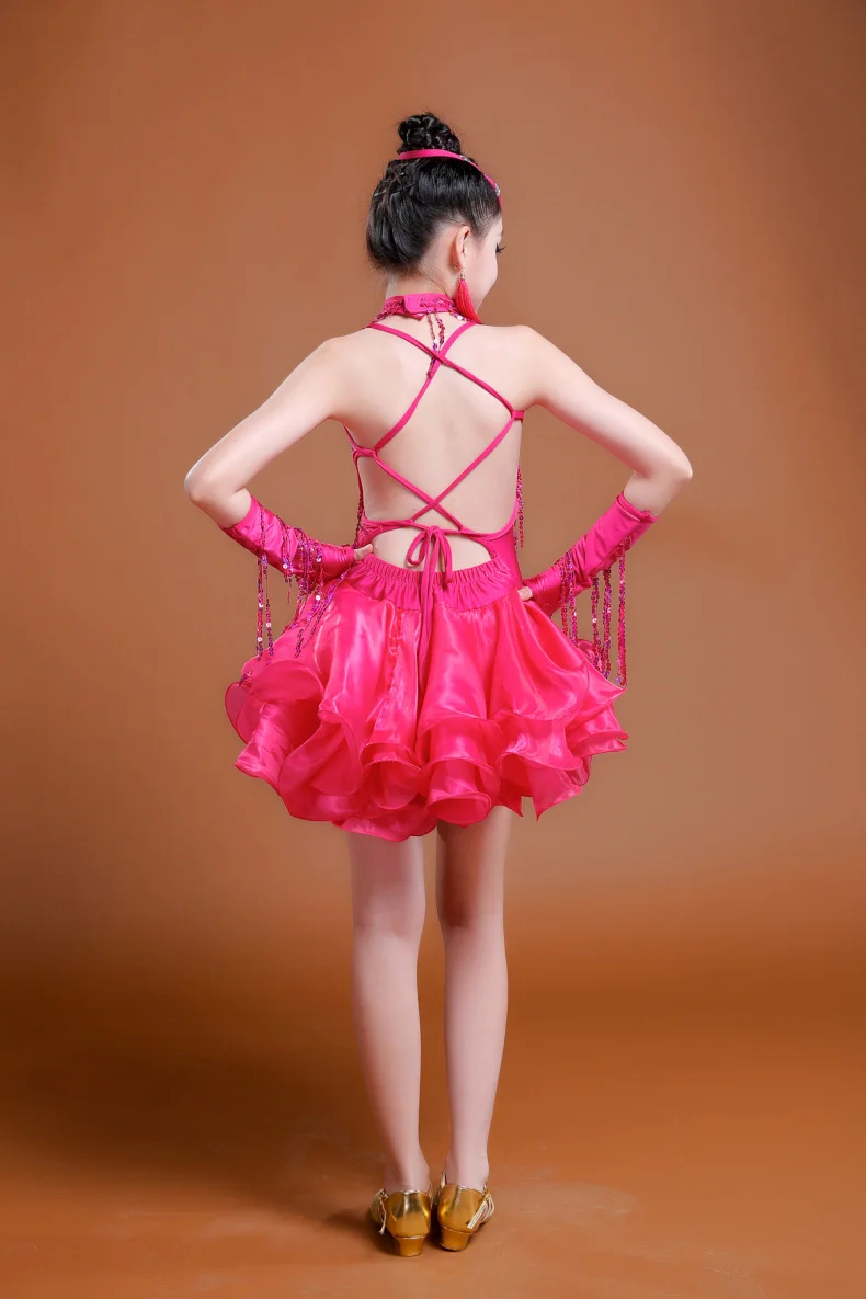 DB24027 latin dance dress-24