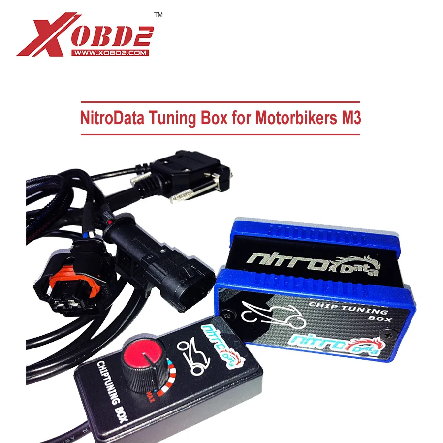 

NitroData Chip Tuning Box for Motorbikers M3 Bikes Power Box M3 for Getting More Power and Torque add 30 Percent