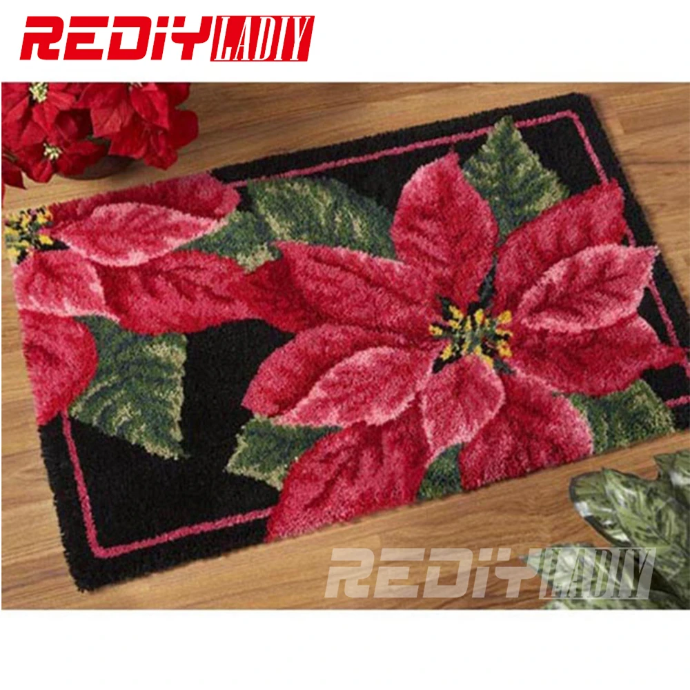 DIY Carpet Rug Red and Green Leaves 3D Latch Hook Rug Crocheting Tapestry 100% Acrylic Yarn Cushion Set for Embroidery Floor Mat
DIY Carpet Rug Red and Green Leaves 3D Latch Hook Rug Crocheting Tapestry 100% Acrylic Yarn Cushion Set for Embroidery Floor Mat