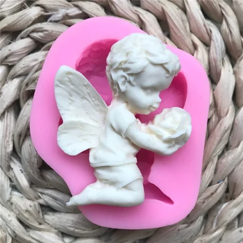 Flower Angel Silicone Mold Candy Fondant Mold Cake Decoration Tool DIY Handmade Soap Mold Kitchen Baking Tools H471
Flower Angel Silicone Mold Candy Fondant Mold Cake Decoration Tool DIY Handmade Soap Mold Kitchen Baking Tools H471