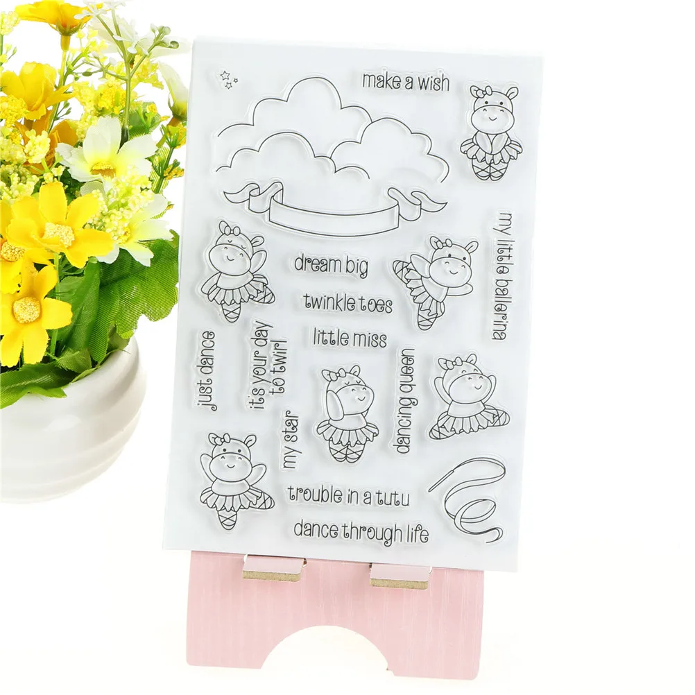 DIY Scrapbooking/photo Album Decor Creative Dancing cow Clear Silicone Stamp/Seal 11*16cm
DIY Scrapbooking/photo Album Decor Creative Dancing cow Clear Silicone Stamp/Seal 11*16cm