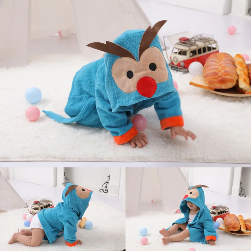 Infant Cotton towel material warm and absorbing baby child bathrobe bath towel one month photo clothing
Infant Cotton towel material warm and absorbing baby child bathrobe bath towel one month photo clothing