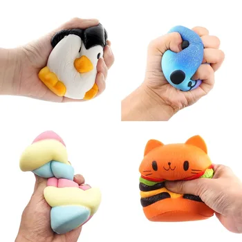 Cute Cat Hamburger Squishy Slow Rising Squeeze Penguins Glalaxy Panda Cotton Candy Kids Toys Reliever Stress Mobile Phone Straps
Cute Cat Hamburger Squishy Slow Rising Squeeze Penguins Glalaxy Panda Cotton Candy Kids Toys Reliever Stress Mobile Phone Straps