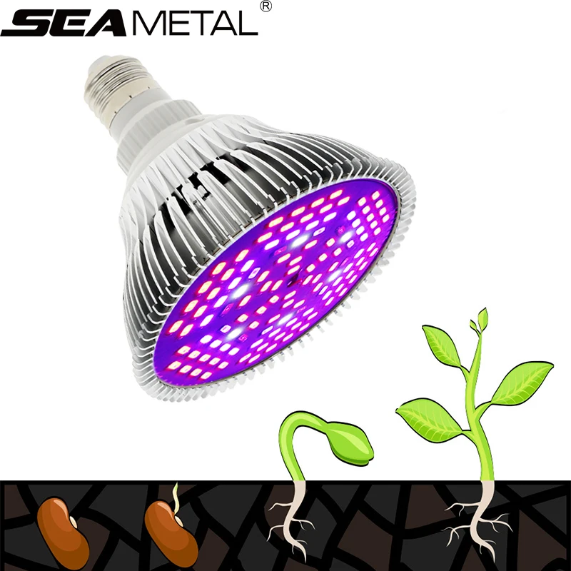 Fitolamp Grow Light E27 50W 80W Lamp For Seedlings LED Full Spectrum Phyto Lamp For Plants Led Plant Light Growth Lights Bulbs
Fitolamp Grow Light E27 50W 80W Lamp For Seedlings LED Full Spectrum Phyto Lamp For Plants Led Plant Light Growth Lights Bulbs