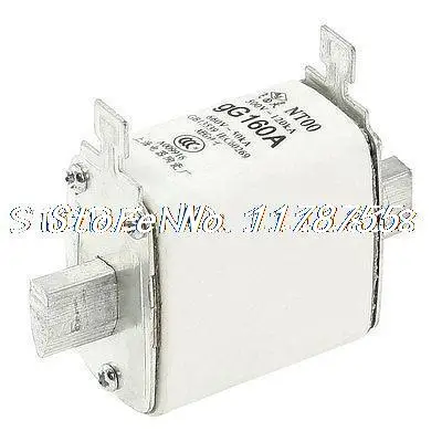 NT00 500V/120kA 660V/50kA Overload Protection Ceramic Fuse Link gG 160A
NT00 500V/120kA 660V/50kA Overload Protection Ceramic Fuse Link gG 160A