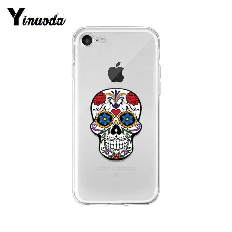 Fashion Retro Style Flower Skull