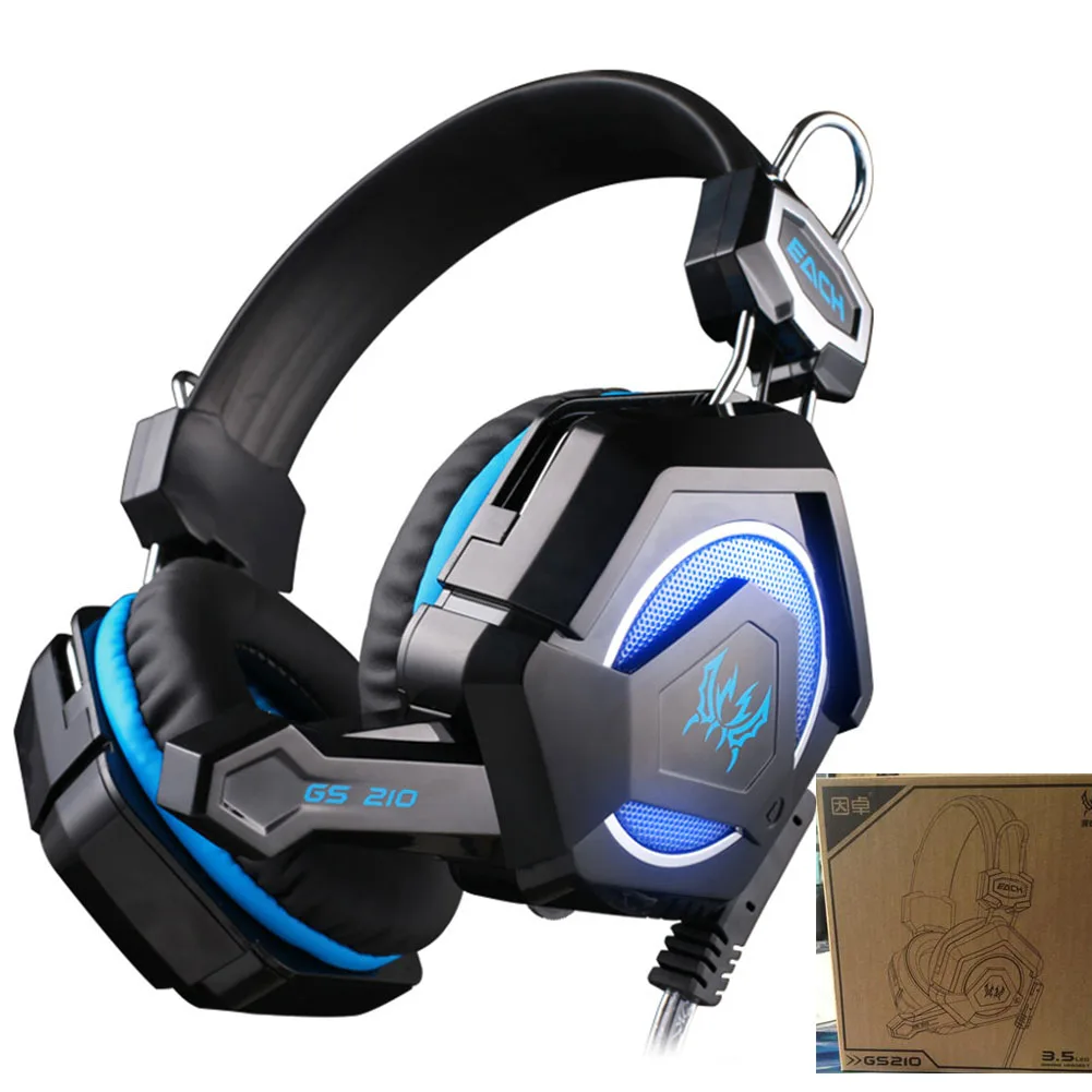 Each GS210 Headband Gaming Headphones Microphone Colorful Breathing LED Light Headset for PC Laptop Notebook Compute Fone Gamer Each GS210 Headband Gaming Headphones Microphone Colorful Breathing LED Light Headset for PC Laptop Notebook Compute Fone Gamer<br><br>Aliexpress