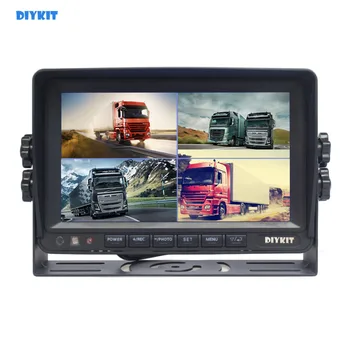 DIYKIT 7 Inch 4 Split Quad Display Color Rear View Monitor Car Monitor Support SD Card Video Recording
DIYKIT 7 Inch 4 Split Quad Display Color Rear View Monitor Car Monitor Support SD Card Video Recording