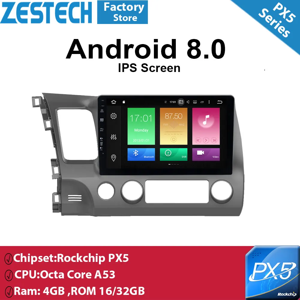 Android 8.0 1 din car radio gps dvd player for Honda Civic 2006 - 2011 auto Radio car headuit dvd multimedia for honda civic
Android 8.0 1 din car radio gps dvd player for Honda Civic 2006 - 2011 auto Radio car headuit dvd multimedia for honda civic