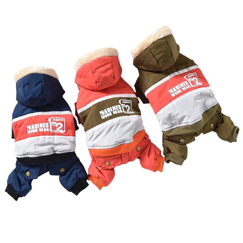 Winter Warm Clothes Four-legged Windproof Warm Padded Cotton Clothing for Pets Dog Supplies Small Dog Clothes Roupa Cachorro
Winter Warm Clothes Four-legged Windproof Warm Padded Cotton Clothing for Pets Dog Supplies Small Dog Clothes Roupa Cachorro