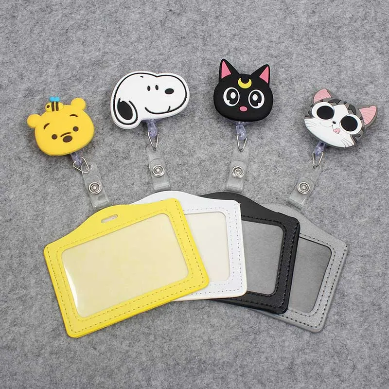 Cartoon Animals Silicone card case holder Bank Credit Card Holders Bus ID Holders Identity Badge with Cartoon Retractable Reel
Cartoon Animals Silicone card case holder Bank Credit Card Holders Bus ID Holders Identity Badge with Cartoon Retractable Reel