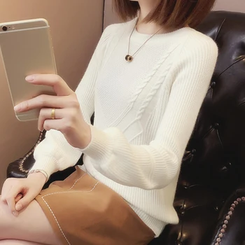2020 Women's Autumn And Winter New Sweater Loose Large Size Round Neck knit Bottoming Shirt Short Solid Color Warm Sweater LQ179
2020 Women's Autumn And Winter New Sweater Loose Large Size Round Neck knit Bottoming Shirt Short Solid Color Warm Sweater LQ179