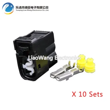 10 Sets 2 pin Automotive waterproof connector Automotive connector with terminal block DJF7024Y-2-21 2P
10 Sets 2 pin Automotive waterproof connector Automotive connector with terminal block DJF7024Y-2-21 2P