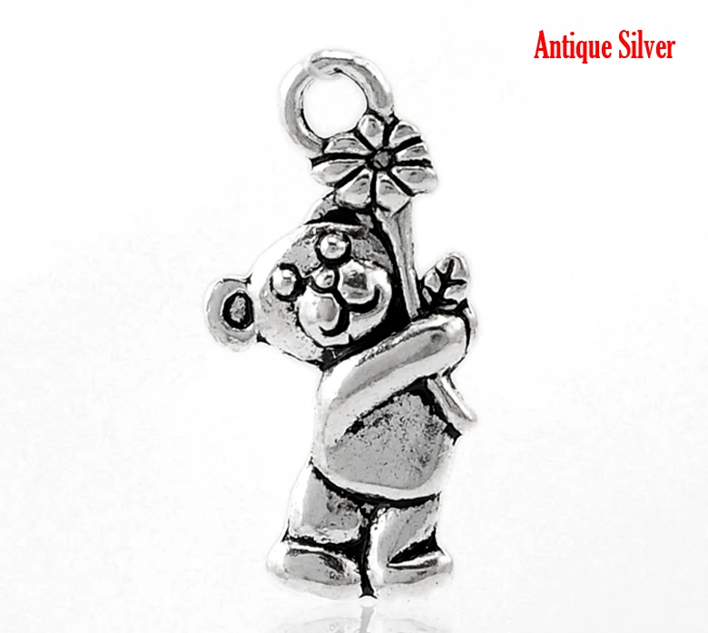 DoreenBeads Zinc metal alloy Charm Pendants Bear Antique Silver Flower Pattern 19.0mm( 6/8") x 9.0mm( 3/8"), 15 PCs 2015 new
DoreenBeads Zinc metal alloy Charm Pendants Bear Antique Silver Flower Pattern 19.0mm( 6/8") x 9.0mm( 3/8"), 15 PCs 2015 new