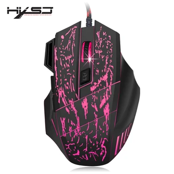 Crack glows Wired Gaming Mouse 5600DPI Adjustable 7 Buttons Cable USB LED Optical Gamer Mouse For PC Computer Laptop Mice
Crack glows Wired Gaming Mouse 5600DPI Adjustable 7 Buttons Cable USB LED Optical Gamer Mouse For PC Computer Laptop Mice