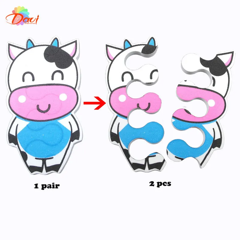 gel toe separator 26pcs/lot cow design Soft foam nail finger sponge pedicure Separator for feet care & nail care FREE SHIPPING
gel toe separator 26pcs/lot cow design Soft foam nail finger sponge pedicure Separator for feet care & nail care FREE SHIPPING