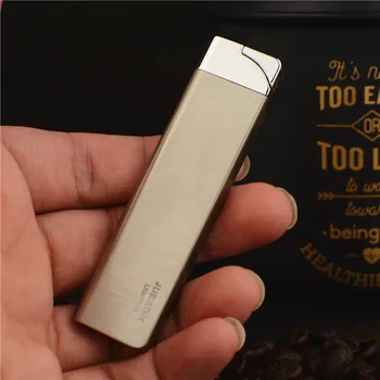 Ultra Thin Inflatable Butane Gas Cigarettes Lighter Windproof Torch Jet Metal Encendedor Smoking Tools Mini Novelty Lighter Gift
Ultra Thin Inflatable Butane Gas Cigarettes Lighter Windproof Torch Jet Metal Encendedor Smoking Tools Mini Novelty Lighter Gift