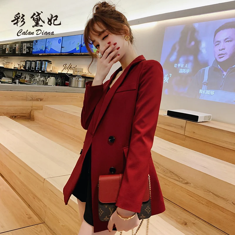 color Diana the new spring/summer 2019 cultivate morality show thin solid color small suit fashion leisure suit jacket
color Diana the new spring/summer 2019 cultivate morality show thin solid color small suit fashion leisure suit jacket