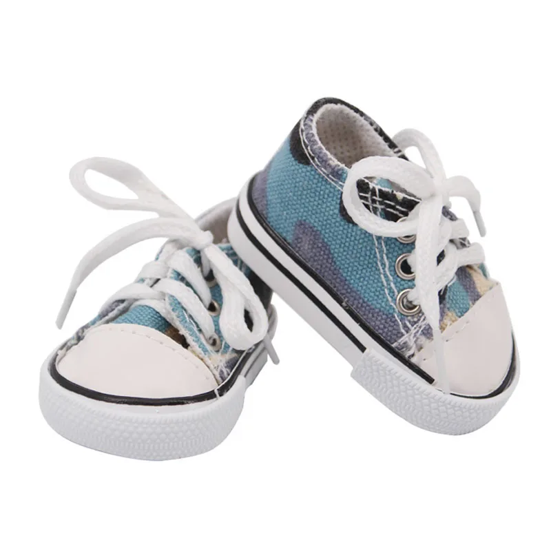 Luck doll Comfortable and stylish shoes with LACES, canvas shoes and sneakers, suitable for 18-inch American dolls
Luck doll Comfortable and stylish shoes with LACES, canvas shoes and sneakers, suitable for 18-inch American dolls