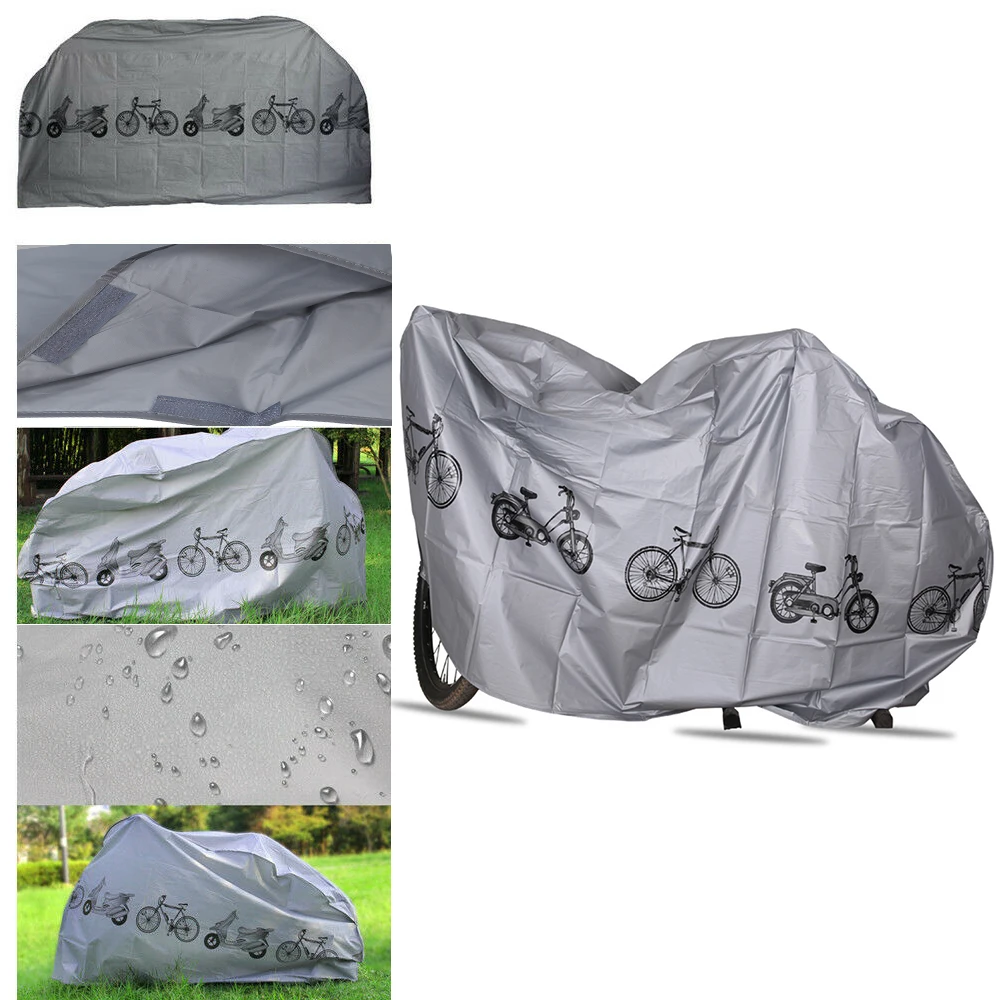 Outdoor Waterproof Bicycle Cover UV Protective MTB Bike Case Rain Dustproof Cover For Bike Bicycle Utility Cycling Rain Cover
Outdoor Waterproof Bicycle Cover UV Protective MTB Bike Case Rain Dustproof Cover For Bike Bicycle Utility Cycling Rain Cover