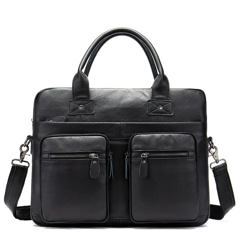 New Luxury 100% Cow Genuine Leather Business Men's Briefcase Male Shoulder Bag Real Leather Men Messenger Bag Tote Computer Bag
New Luxury 100% Cow Genuine Leather Business Men's Briefcase Male Shoulder Bag Real Leather Men Messenger Bag Tote Computer Bag