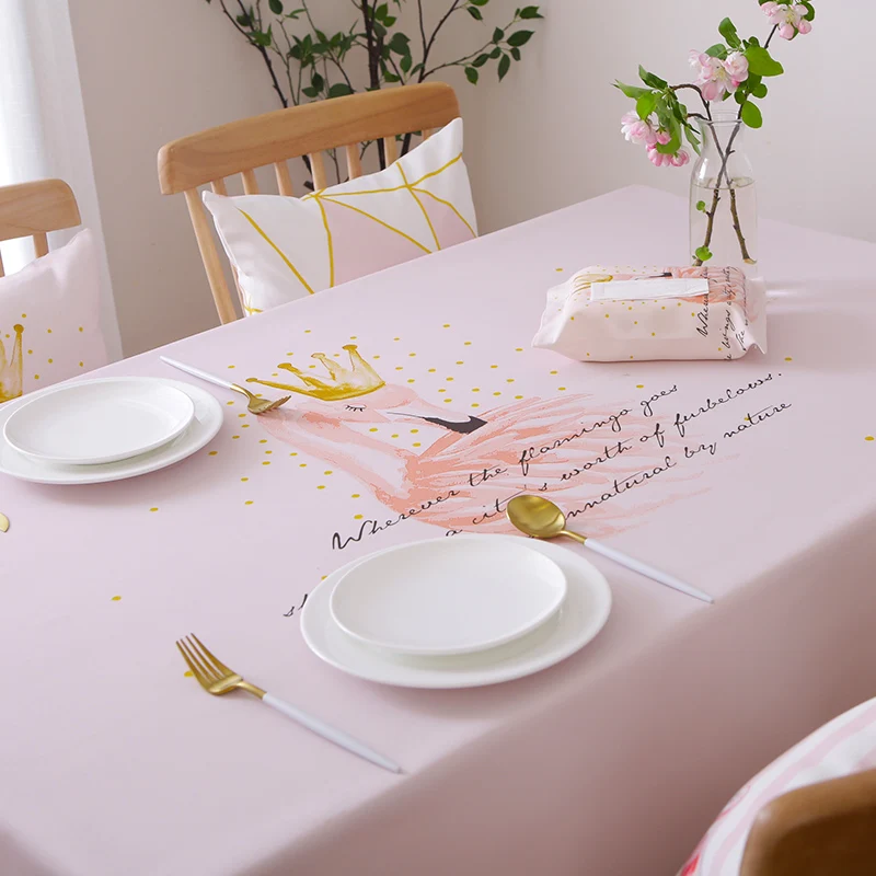Modern Nordic waterproof table cloth pink cute oil-proof tablecloth coffee table cloth cover towel
Modern Nordic waterproof table cloth pink cute oil-proof tablecloth coffee table cloth cover towel
