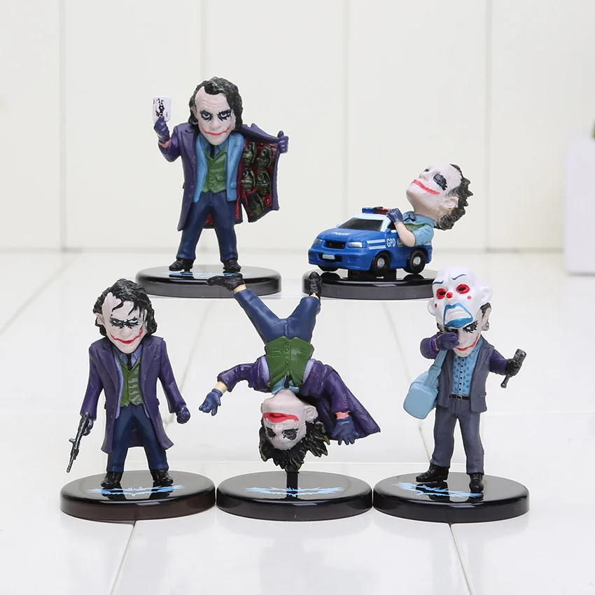 5pcs/lot Superheroes The Joker Batman The Dark Knight PVC Action Figure Keychain Collection Model Toy Dolls Gifts
5pcs/lot Superheroes The Joker Batman The Dark Knight PVC Action Figure Keychain Collection Model Toy Dolls Gifts