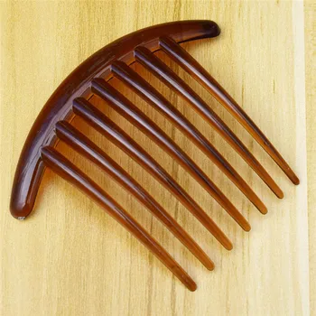 1Pcs High Quality Plastic Hair Comb Pin Accessories For Women Lady Fashion Brown
1Pcs High Quality Plastic Hair Comb Pin Accessories For Women Lady Fashion Brown