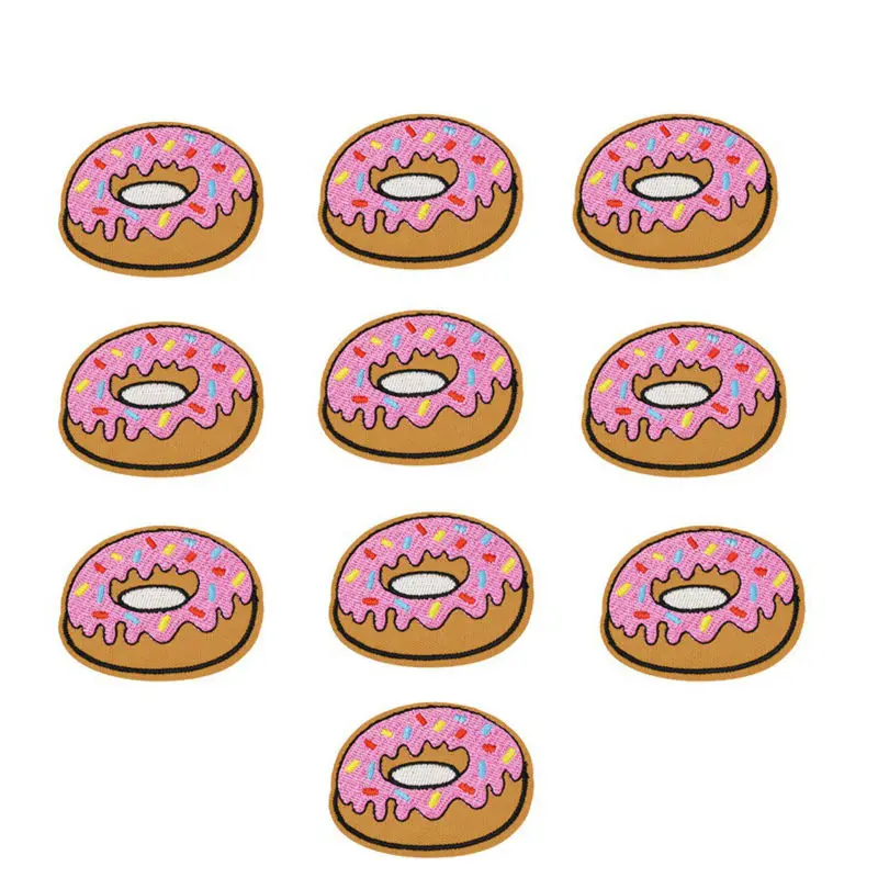 10 pcs Donuts patches badges for clothing iron embroidered patch applique iron sew on Diy patches sewing accessories for clothes
10 pcs Donuts patches badges for clothing iron embroidered patch applique iron sew on Diy patches sewing accessories for clothes