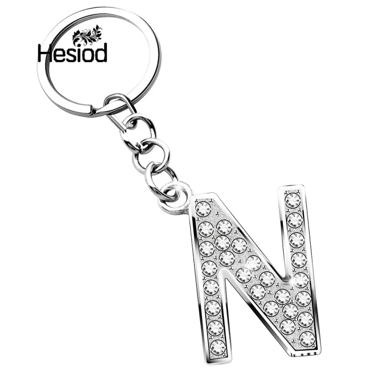 Hesiod Brand New N Letters Pendant Keychain Key Women Ring Holder Keyring Silver Color Key Chain Rings Women Men Jewelry
Hesiod Brand New N Letters Pendant Keychain Key Women Ring Holder Keyring Silver Color Key Chain Rings Women Men Jewelry